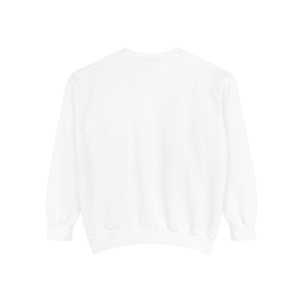 Floral Rose Sweatshirt — Red & White Rose Bouquet Crewneck