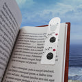 Black Rose Floral Bookmark | Gothic Flower Bookmark